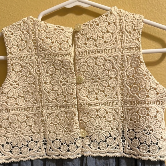 Gap Charming Blue and Cream dress - Picture 4 of 4